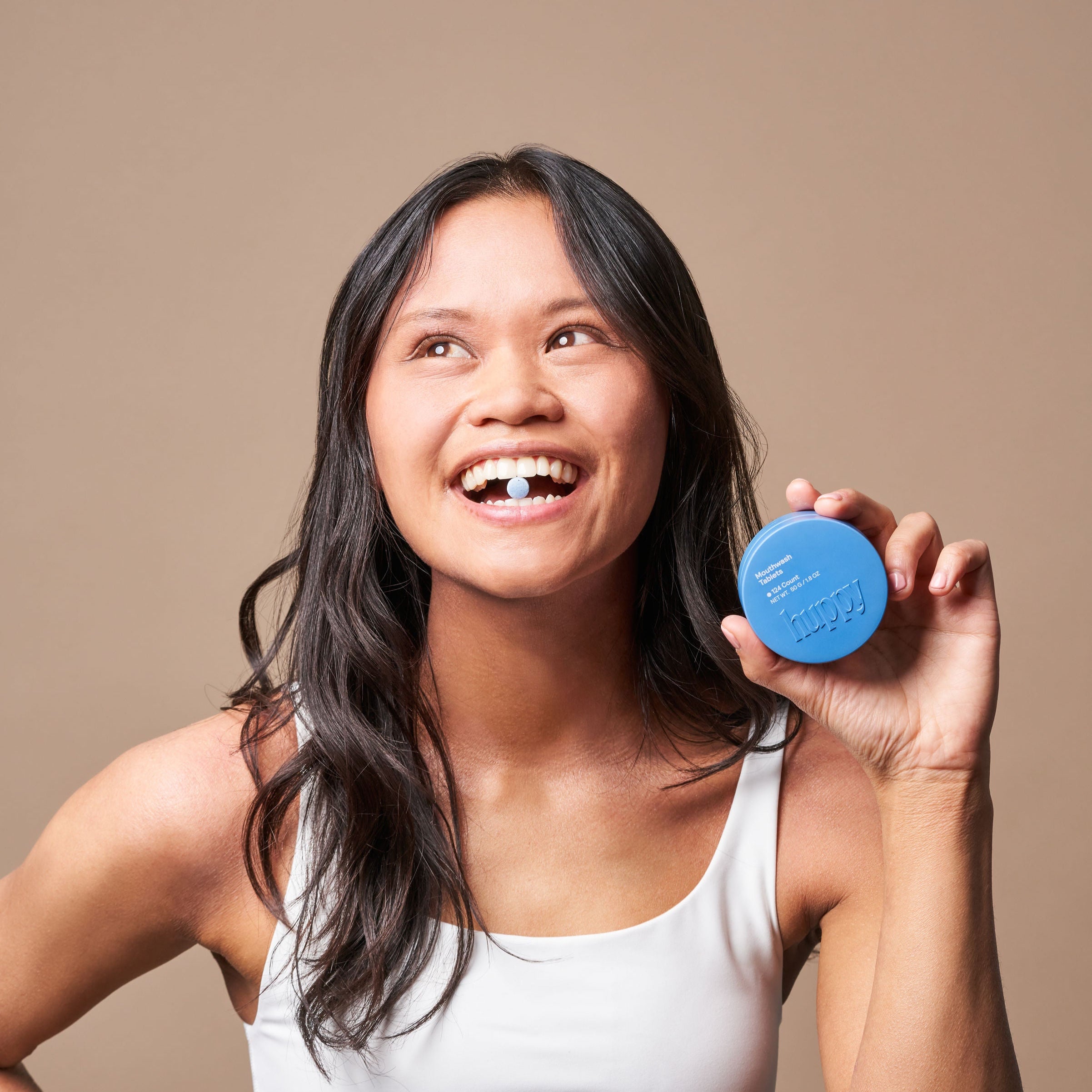 Huppy Mouthwash Tablets | In Container
