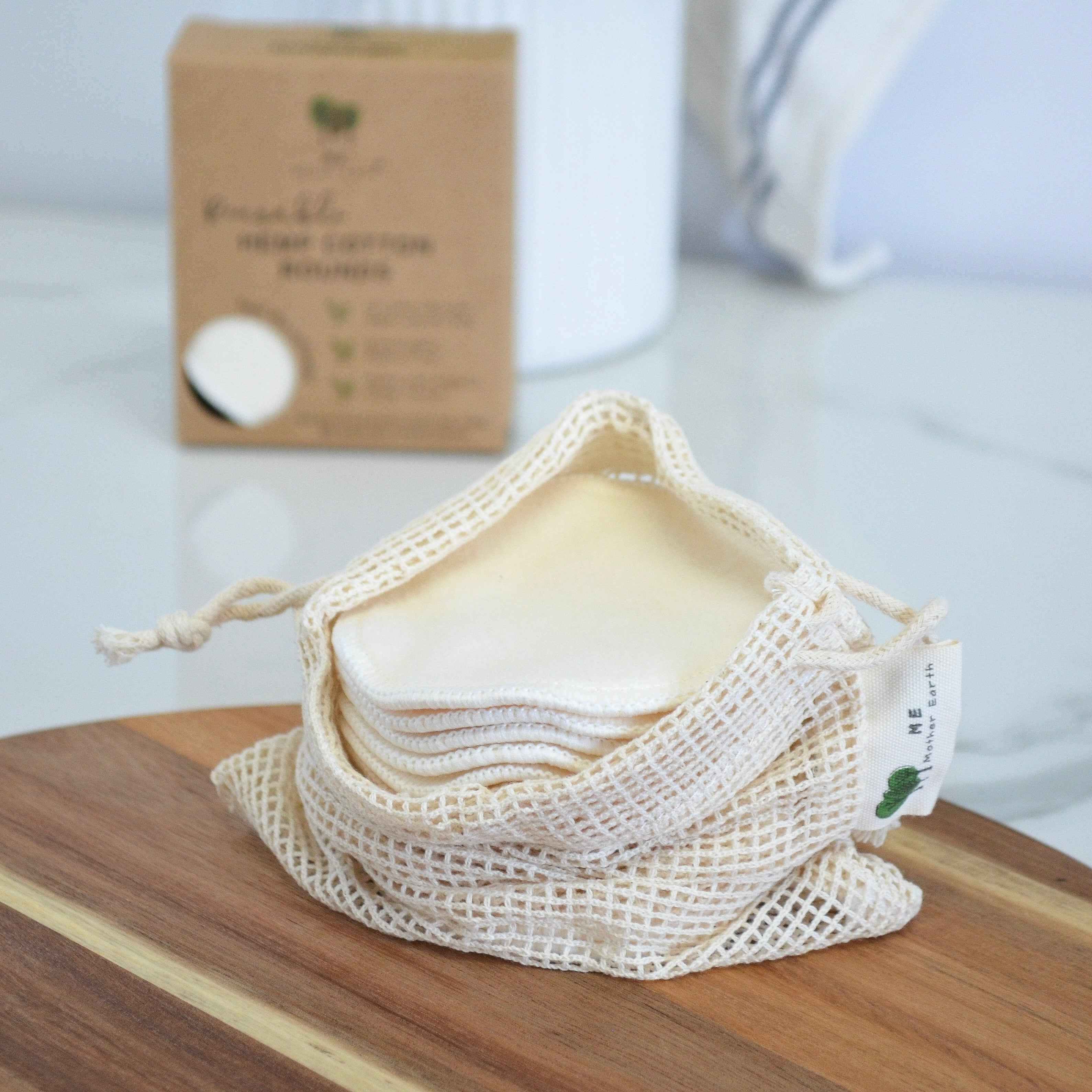 Reusable Hemp Cotton Rounds