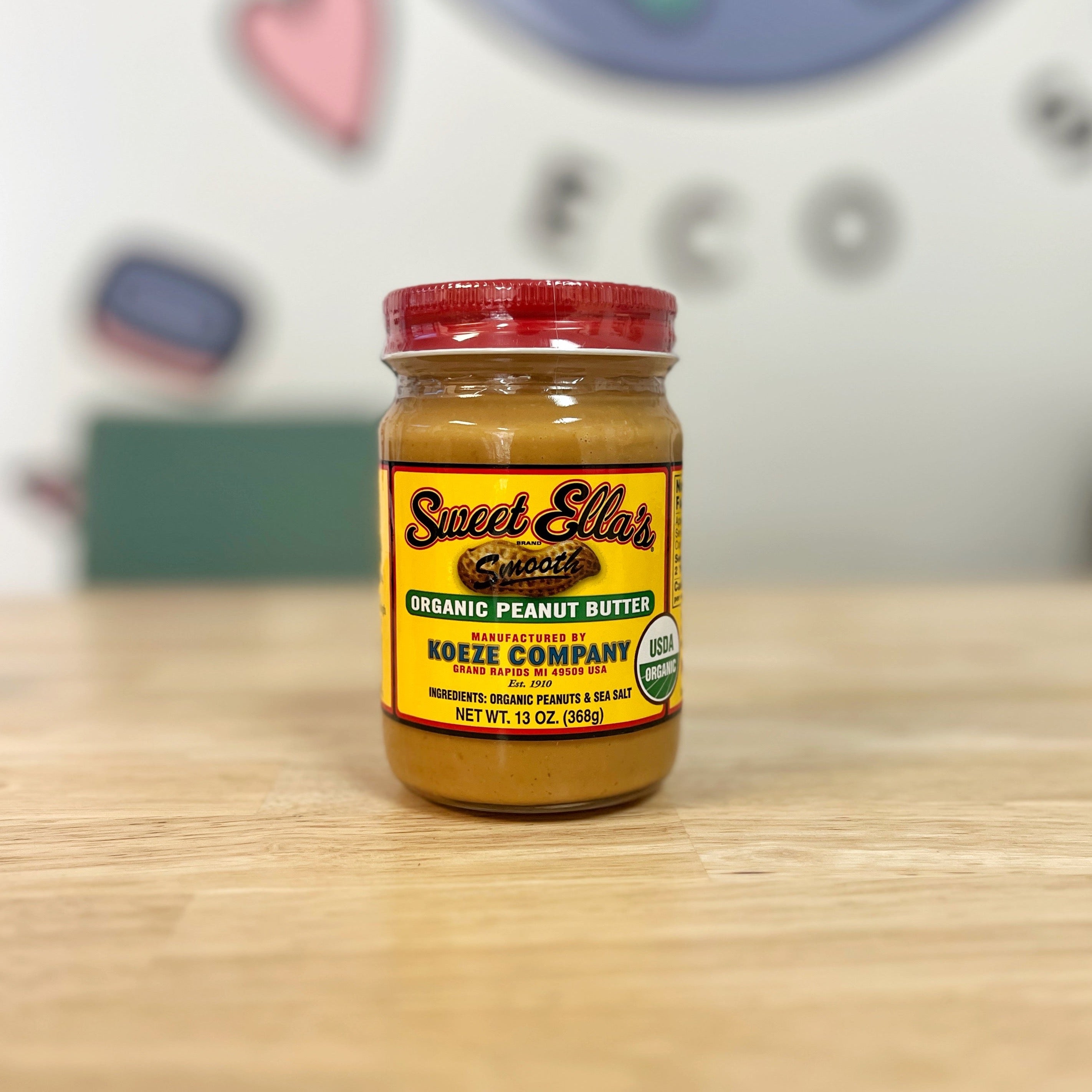 Sweet Ella's Organic Smooth Peanut Butter